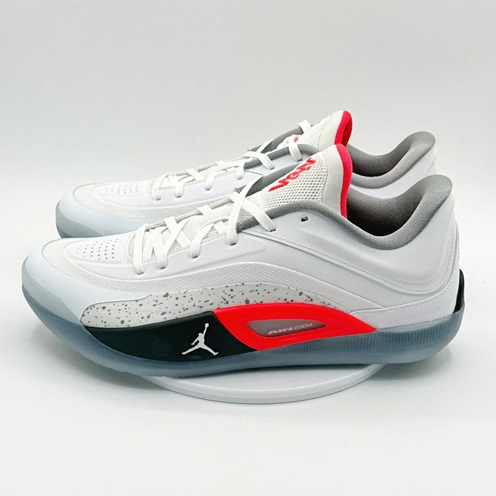 Jordan Zion 4 Size 11 Mens White/Infrared 23/Photon FB1802-103